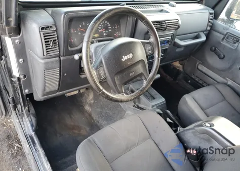 2006 Jeep Wrangler X z USA, uszkodzony, nr VIN 1J4FA39S76P728048